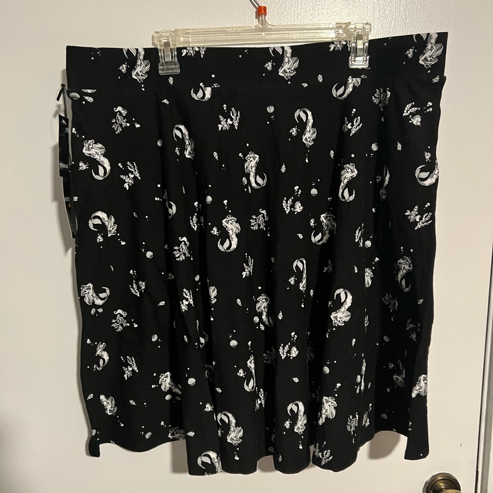 Plus Size Disney Little Mermaid Skirt